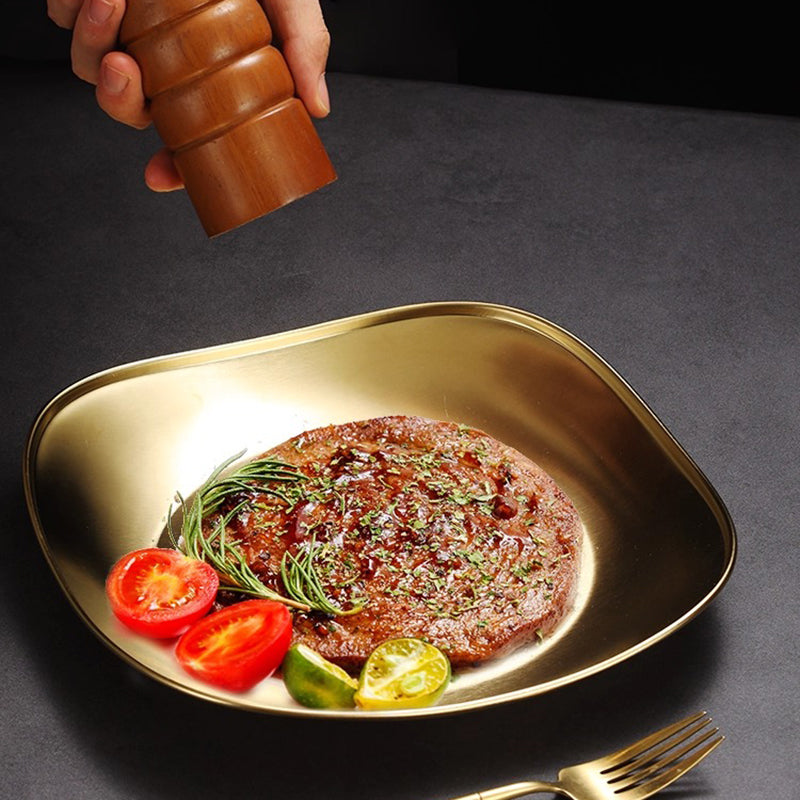 Yurtrain Japanese Style Square Dessert Tray Restaurant Hotel Sushi Food Serving Dinner Plate Japanese Style Dinnerware