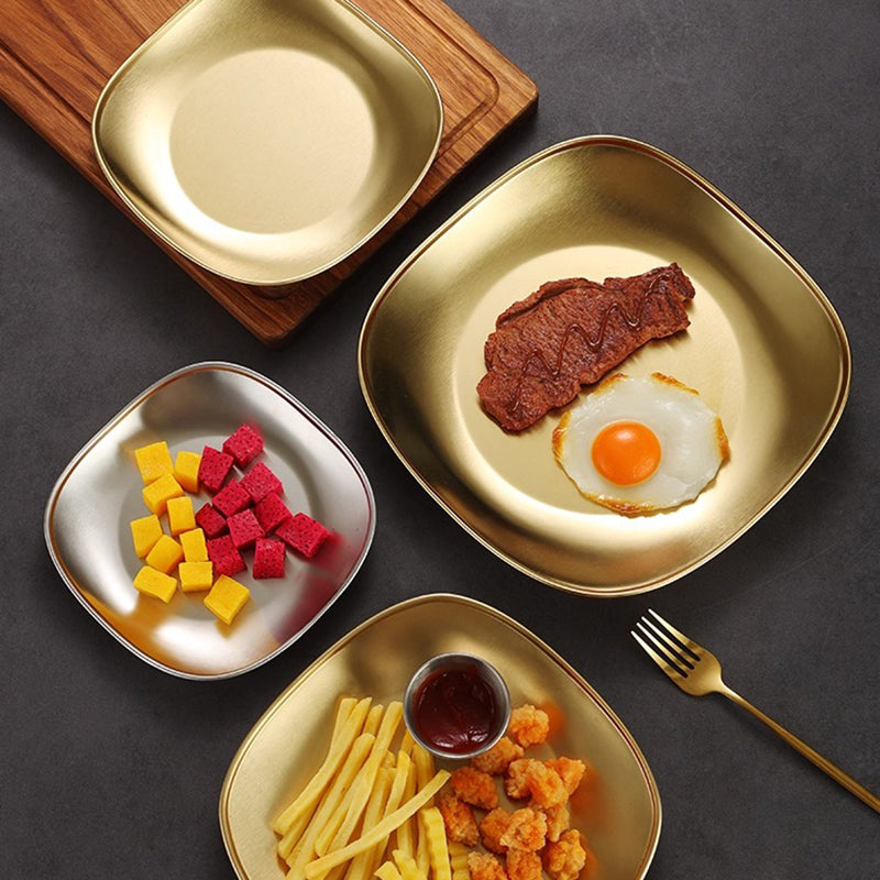Yurtrain Japanese Style Square Dessert Tray Restaurant Hotel Sushi Food Serving Dinner Plate Japanese Style Dinnerware