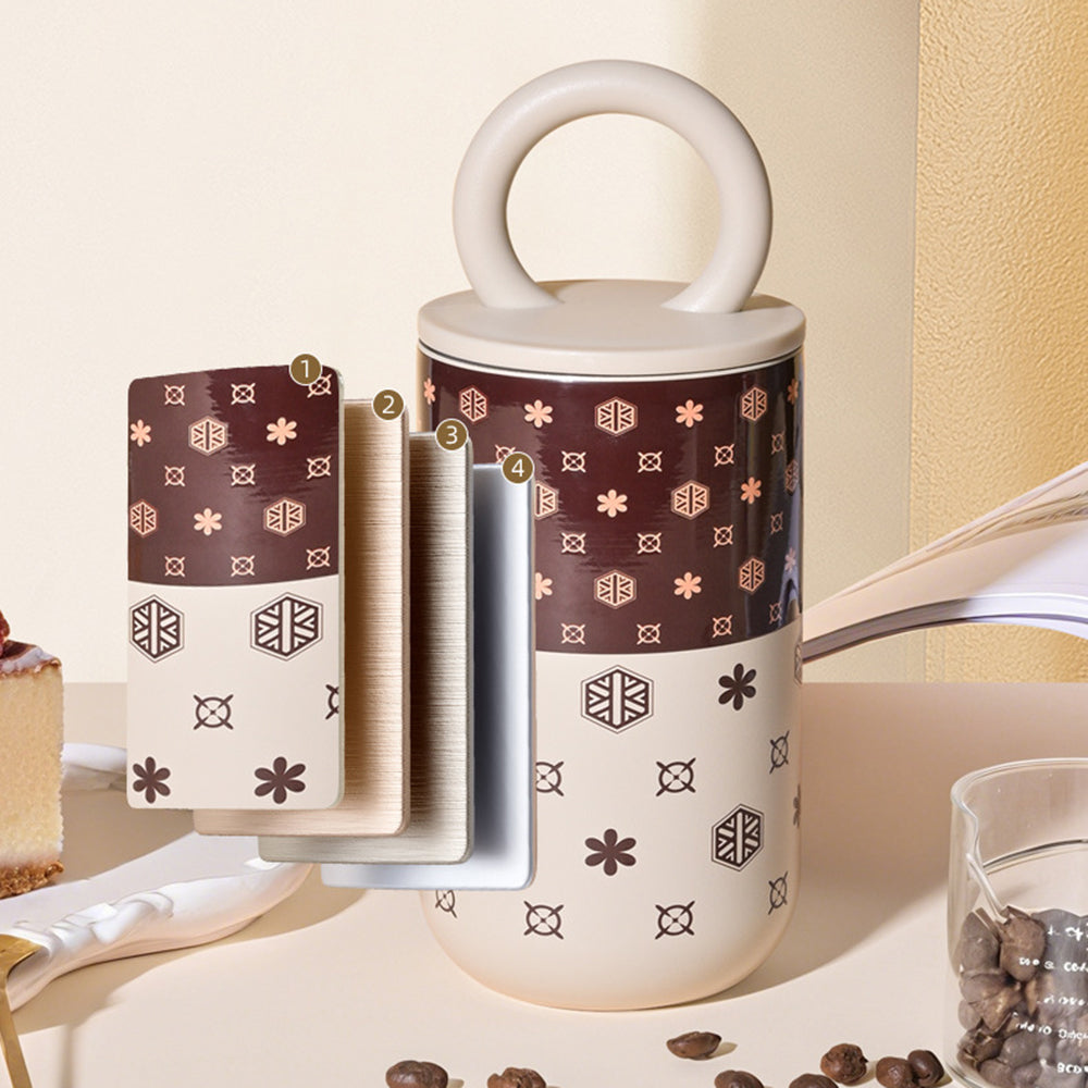 Yurtrain New 304 Stainless Steel Lock High-Value Portable Insulated Crossbody Coffee Cup Vacuum Technology Style for Travel