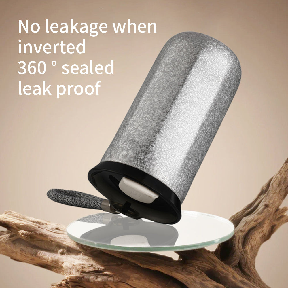 Titanium Coated Thermos Coffee Tea Tumbler 400ml Stainless Steel Insulated Car Thermal Mug Portable Cup Water Bottle Flasks