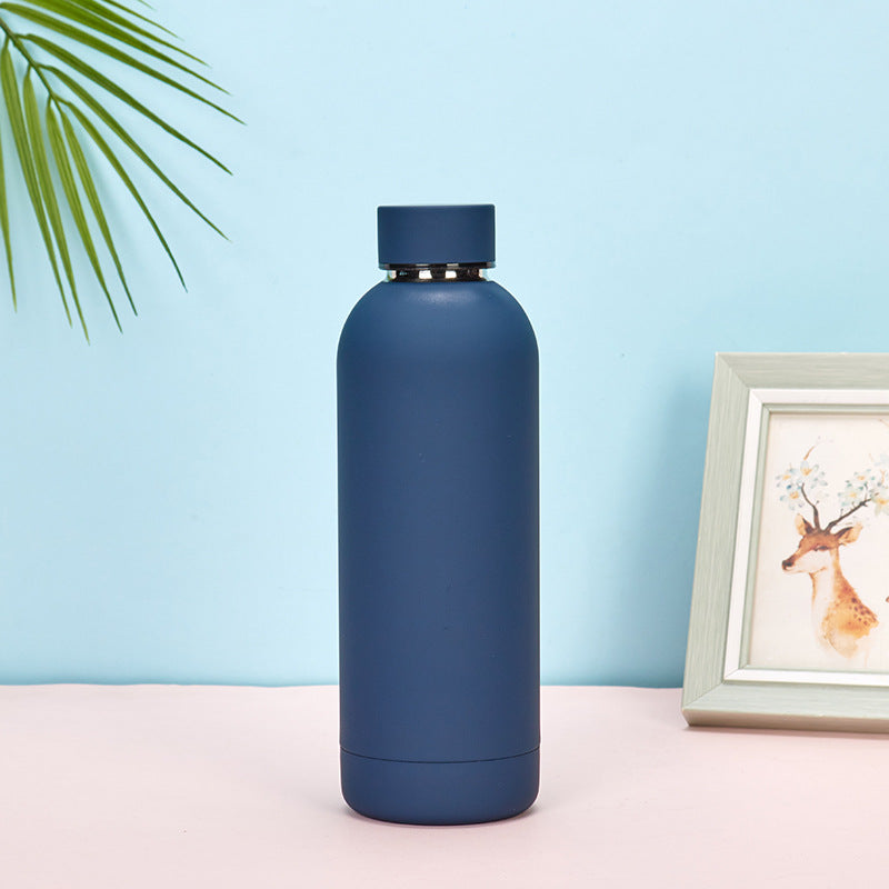 Custom Logo Double Wall Stainless Steel Tumblers for Outdoor Sports Portable Vacuum 350ML 750ML 1000ML Water Bottles Small Mouth