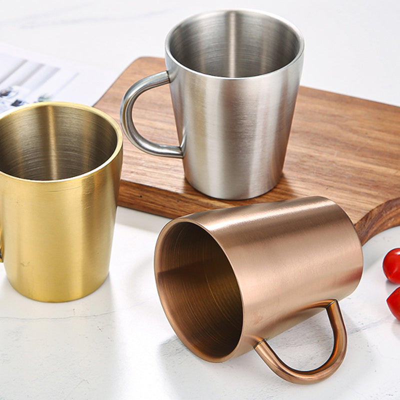 Yurtrain Popular Multi Color Stainless Steel Double Wall Beer Stein Travel Mug Europe Style Dishwasher Safe