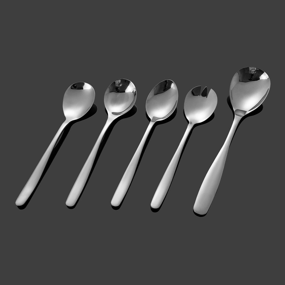 Yurtrain High Quality Stainless Steel Mirror Polish Dishwasher Safe Wedding Flatware Set with Knife Fork and Spoon