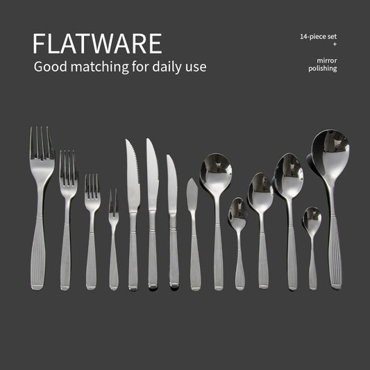 Yurtrain Art Decor Mirror Forks Spoons Metal Teaspoons Coffee Spoon Set Stainless Steel Flatware Wedding Cutlery Dishwasher