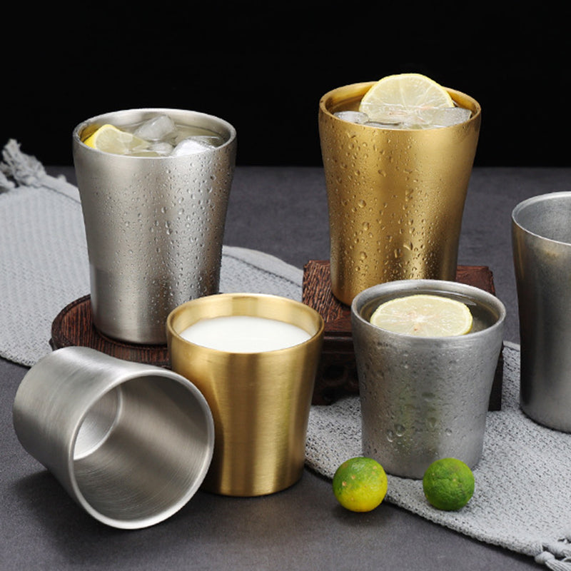 Yurtrain Europe Style Beer Stein Outdoor Camping Personalized Stainless Steel Mug Durable & Dishwasher Safe