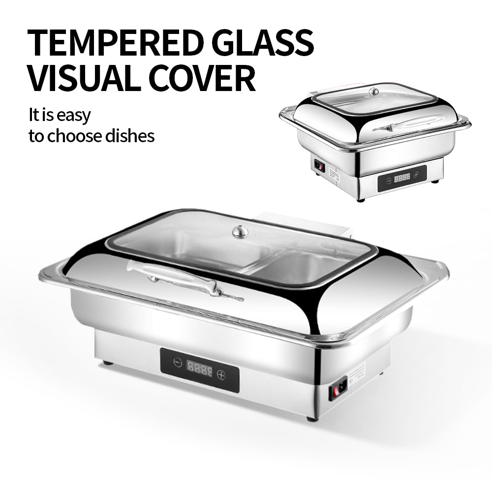 Yurtrain Stainless Steel Hydraulic Electric Buffet Cooker Wholesale Catering Equipment Food Warmer Set for Warming & Holding