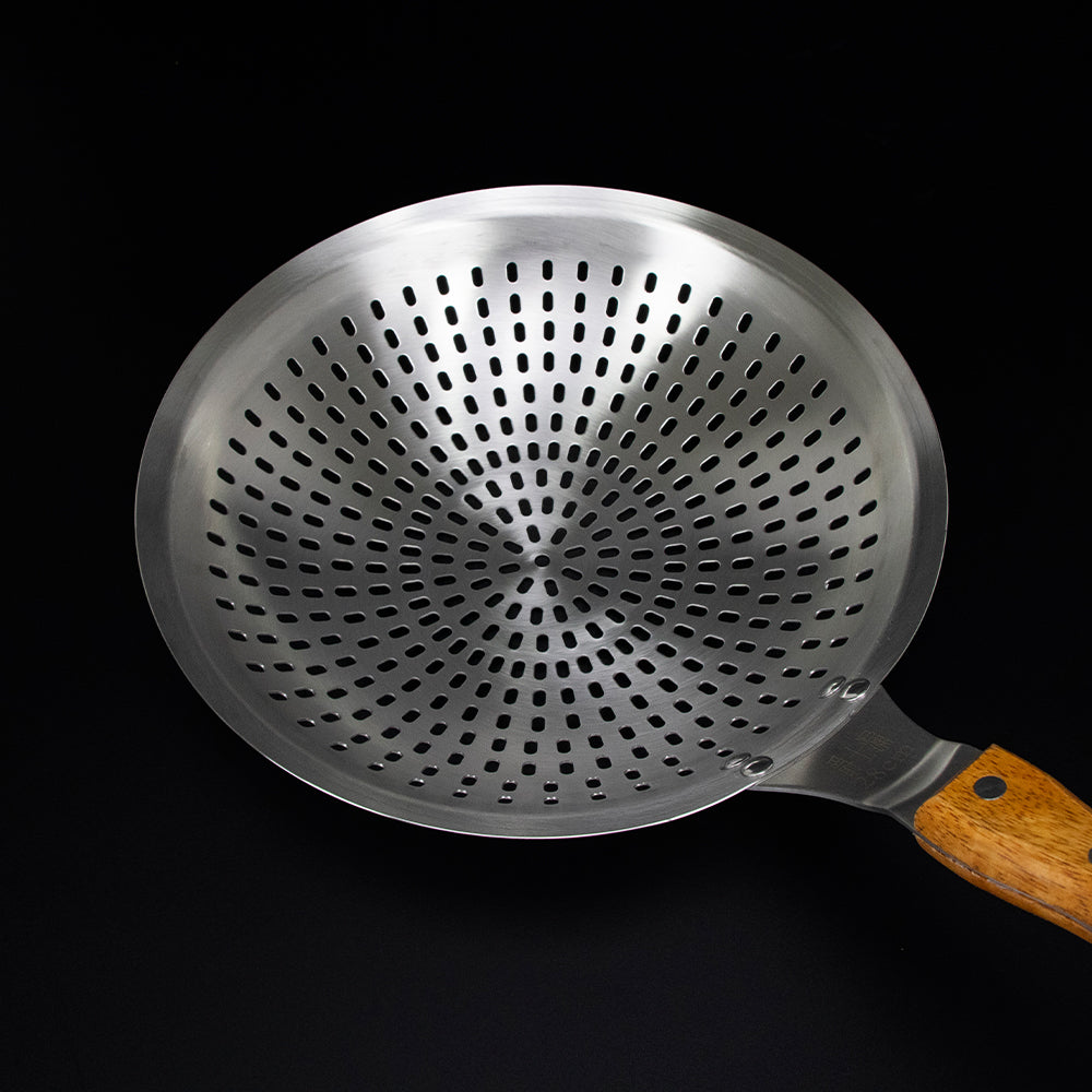 Yurtrain Stainless Steel Colander Pasta Noodle Strainer Skimmer Spoon Oil Pot Food Filter Cooking Kitchen Utensils