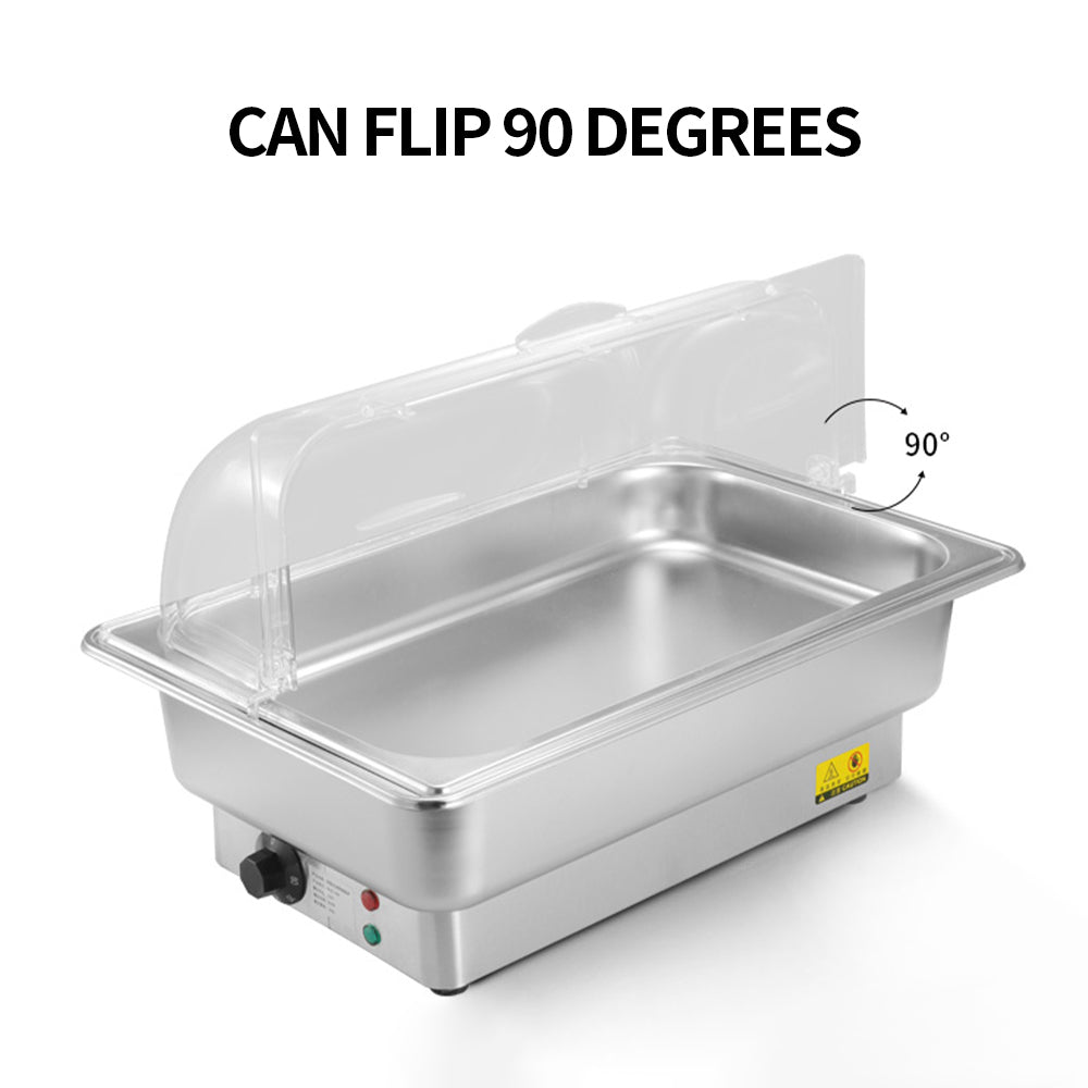 Yurtrain High Quality Stainless Steel Electric Chafing Dish Set Buffet Food Warmer Equipment for Restaurant & Party