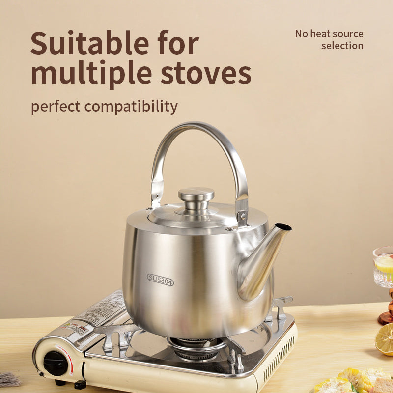 Yurtrian Modern Minimalism Stainless Steel 304 Coffee Milk Tea Net Filter Stainless Steel Portable Mini Water Kettle