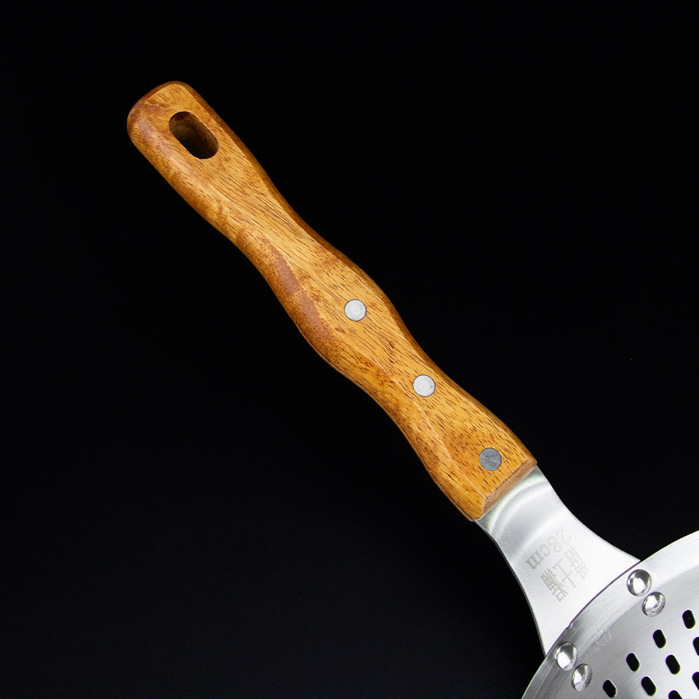 Yurtrain Stainless Steel Colander Pasta Noodle Strainer Skimmer Spoon Oil Pot Food Filter Cooking Kitchen Utensils