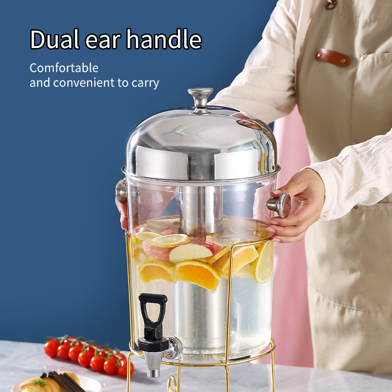 Yurtrain Commercial Juice Dispenser Machine Fruit Juice Drink Dispensers for Buffet Catering Wedding Party
