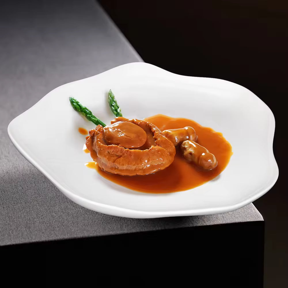 Yurtrain Ceramic High White Porcelain Tableware Factory Wholesale Catering Ceramic Deep Bowl Porcelain Dinnerware for Hotel