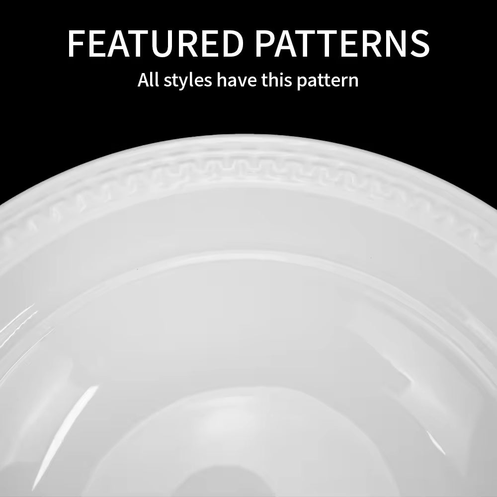 Yurtrain Wholesale Porcelain Plates Bone China Dinnerware Set Dinner Plates Royal Dinnerware Set Ceramic for Hotel Supplies