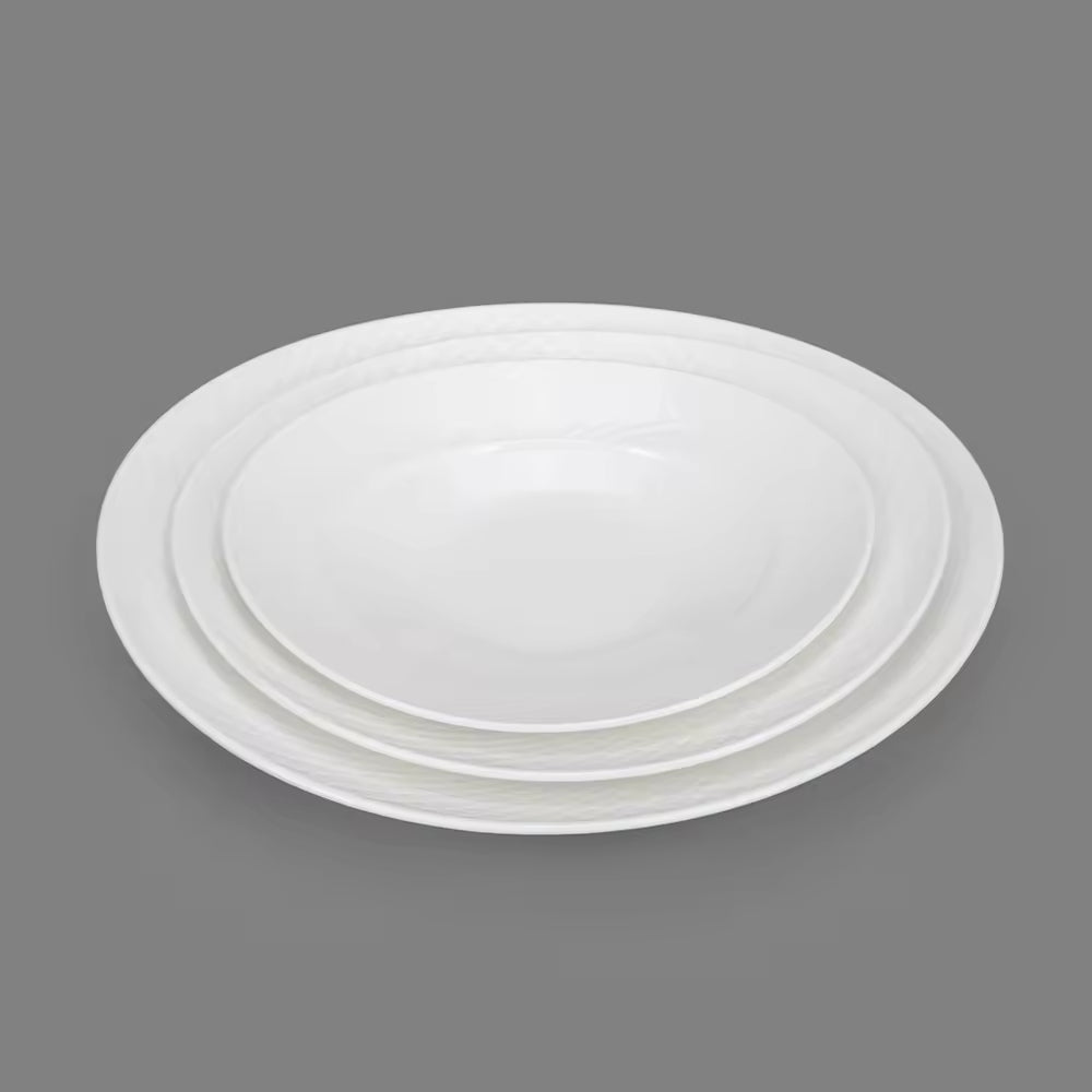 Yurtrain Ceramic Dinner Plate Pasta Steak Puree Salad Dessert Fruit Fish Serving Tray Platter Side Plates Restaurant Tableware