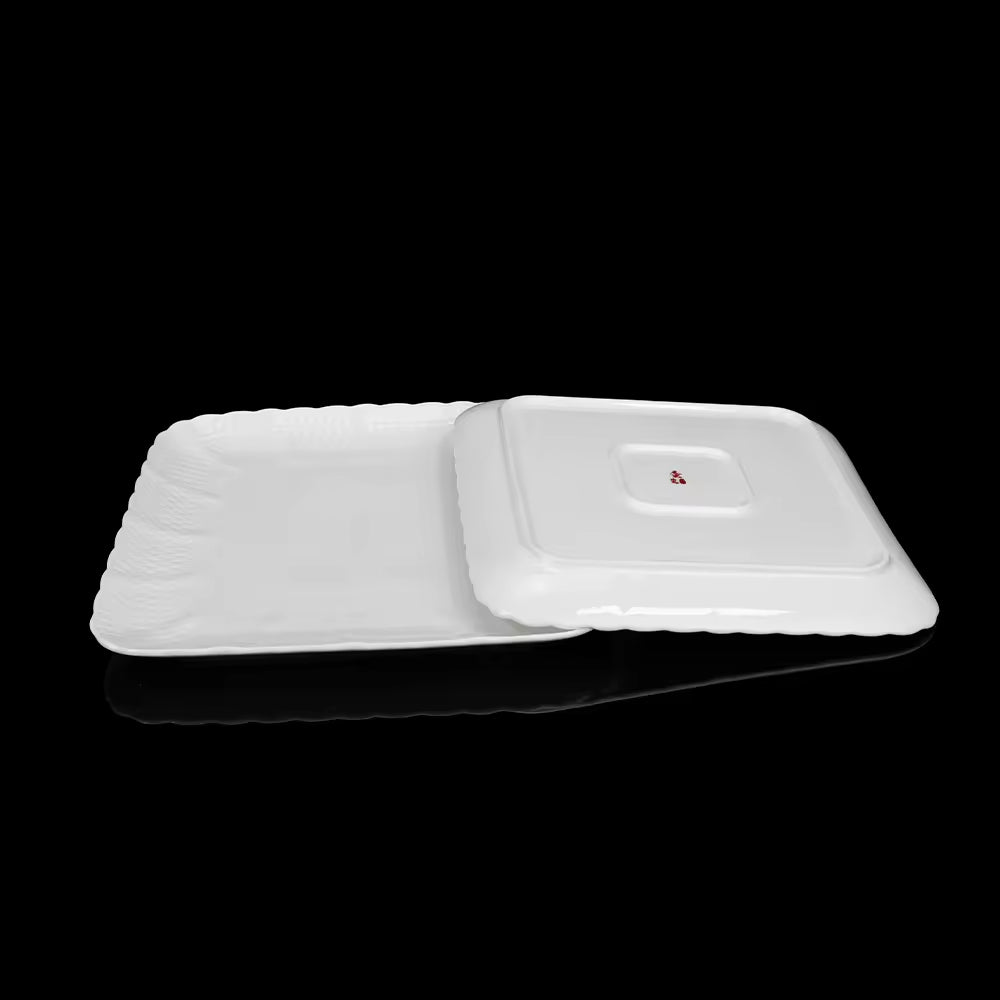 Yurtrain Hotel Quality Restaurant Crockery Dessert Plate White Appetizer Plate Porcelain Events Ceramic Soup Dishes & Plate