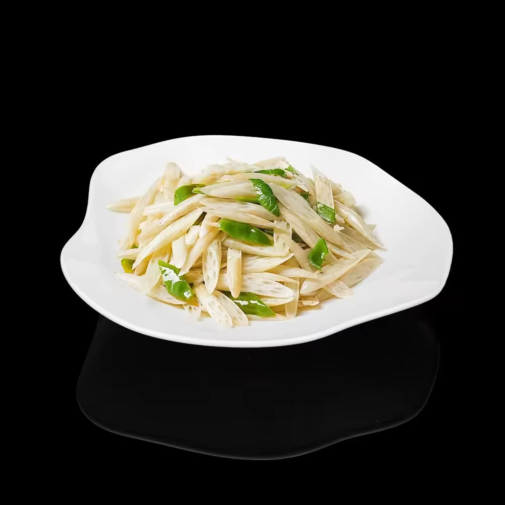 Yurtrain High Quality Simple White Dinner Plates Big Oval Western Food Soup Plate Bowl Deep Dish Straw Hat Western Bowls
