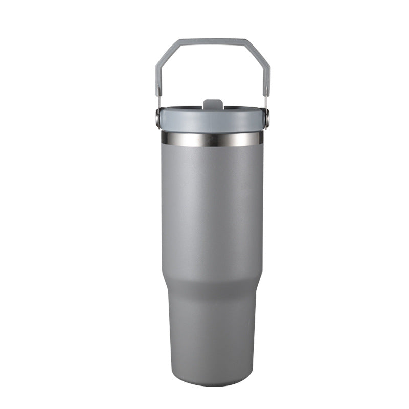 Custom Logo Vacuum Stainless Steel Tumbler with Lid 20/30oz Insulated Tumblers Cup Travel Car Coffee Mug Portable Water Bottle