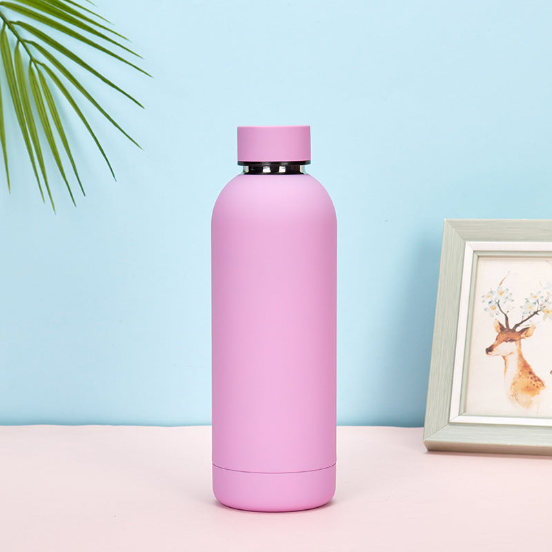 Custom Logo Double Wall Stainless Steel Tumblers for Outdoor Sports Portable Vacuum 350ML 750ML 1000ML Water Bottles Small Mouth