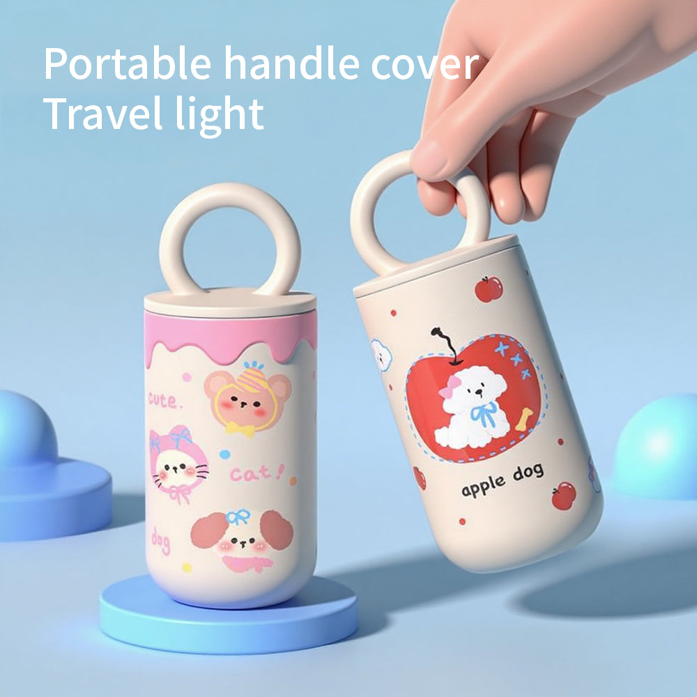 Yurtrain New 304 Stainless Steel Lock High-Value Portable Insulated Crossbody Coffee Cup Vacuum Technology Style for Travel