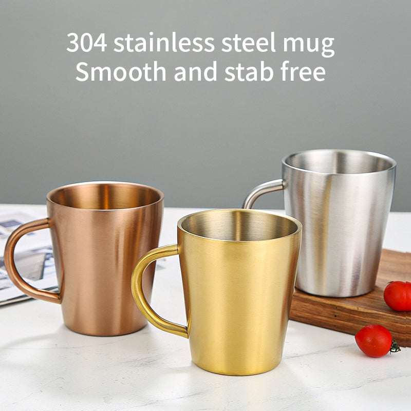 Yurtrain Popular Multi Color Stainless Steel Double Wall Beer Stein Travel Mug Europe Style Dishwasher Safe