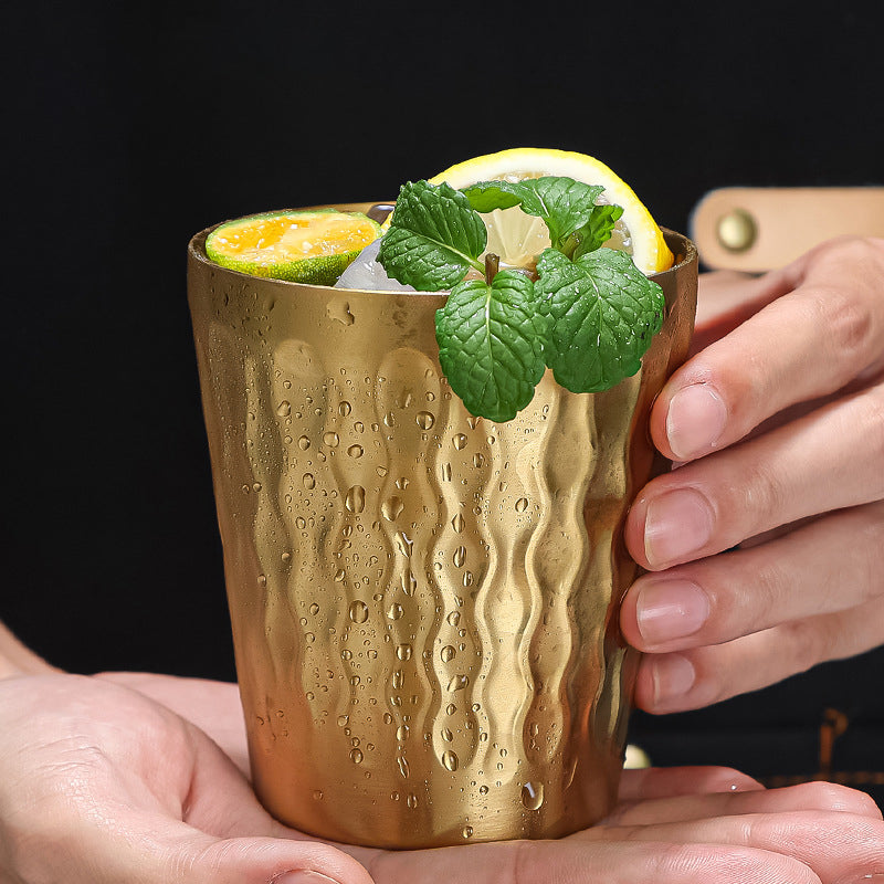 Yurtrian Stainless Steel Double Wall Beer & Coffee Travel Mug with Customizable Logo Portable Party Luxury Cup (Europe Style)