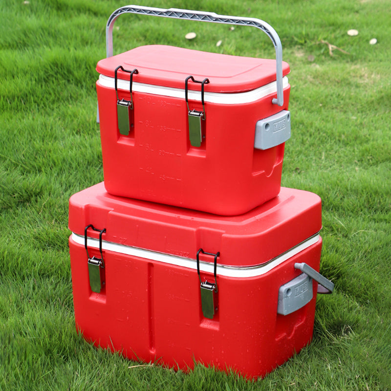 Yurtrain Food Warmer Hot Pot Party and Picnic Ice Cooler Box Extra Large Double Insulated Bucket Rectangle Storage Box