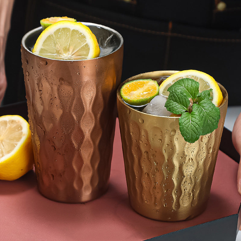 Yurtrian Stainless Steel Double Wall Beer & Coffee Travel Mug with Customizable Logo Portable Party Luxury Cup (Europe Style)