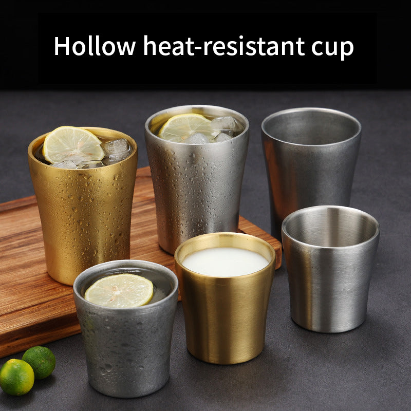 Yurtrain Europe Style Beer Stein Outdoor Camping Personalized Stainless Steel Mug Durable & Dishwasher Safe