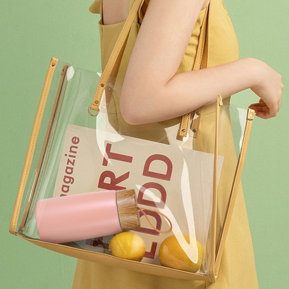 Portable Travel Wood Grain Lid Insulated Coffee Mug 304 Stainless Steel Tumbler Thermos Vacuum Flask 230ml Mini Water Bottle Cup