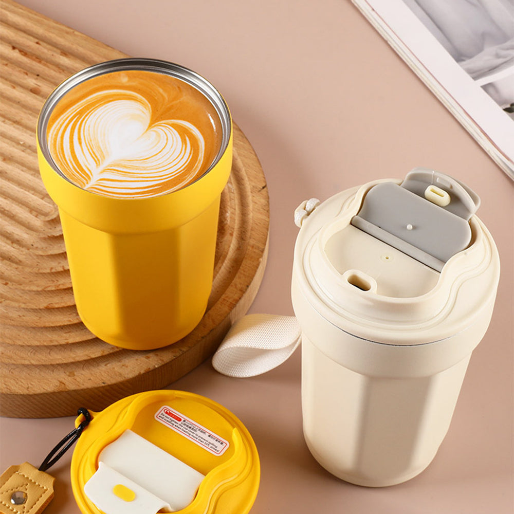 Yurtrain Custom Reusable Double Wall Vacuum Tumbler Cup Stainless Steel Insulated Travel Coffee Thermal Mug with Lid