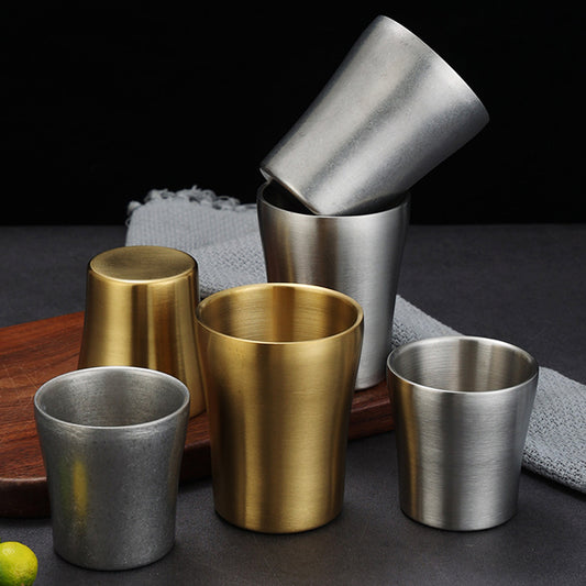 Yurtrain Europe Style Beer Stein Outdoor Camping Personalized Stainless Steel Mug Durable & Dishwasher Safe