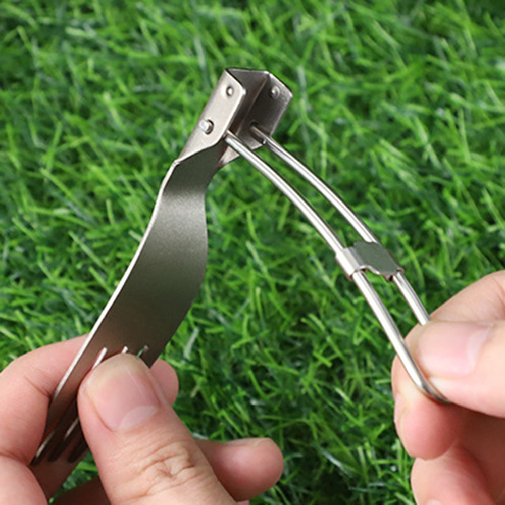 Titanium Spoon Fork Knife Cutlery Sets Portable Tableware for Outdoor Camping Equipment Camping Cutlery Set