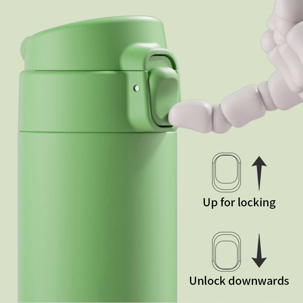 Yurtrain Straight Outdoor Bounce Direct Drinking Water Cup Daily Necessities Water Bottle with Silicon Straw BPA Free Food Grade