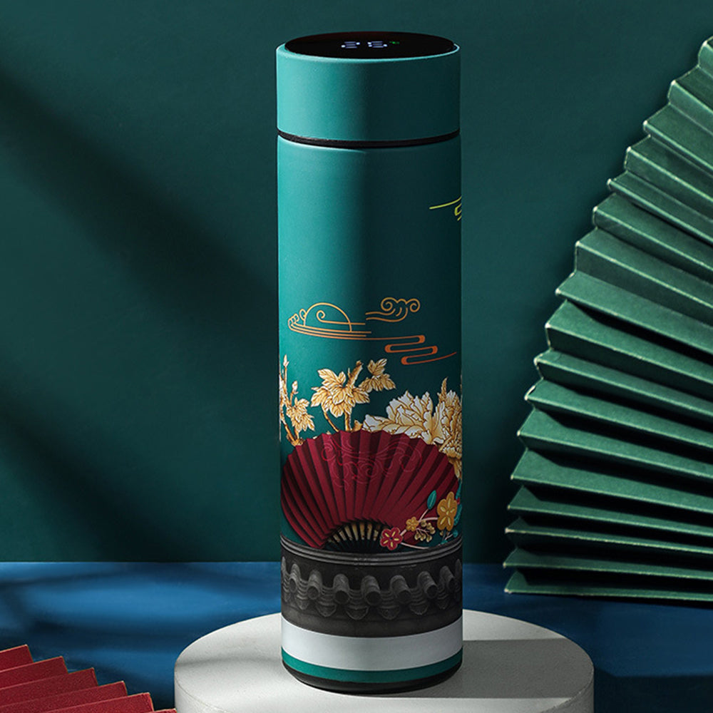 Creative Thermos Cup Touch Display Temperature Portable Mug 304 Stainless Steel 480ml  Gift Smart Coffee Cup Modern Vacuum