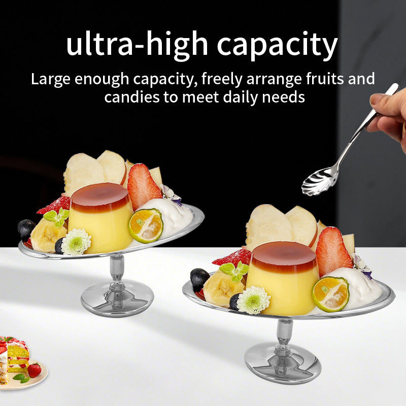 304 Stainless Steel Customized Party Bowl for Ice Cream Salad Fruit Pudding Dessert Table Decoration-Eco Friendly Luxury Design
