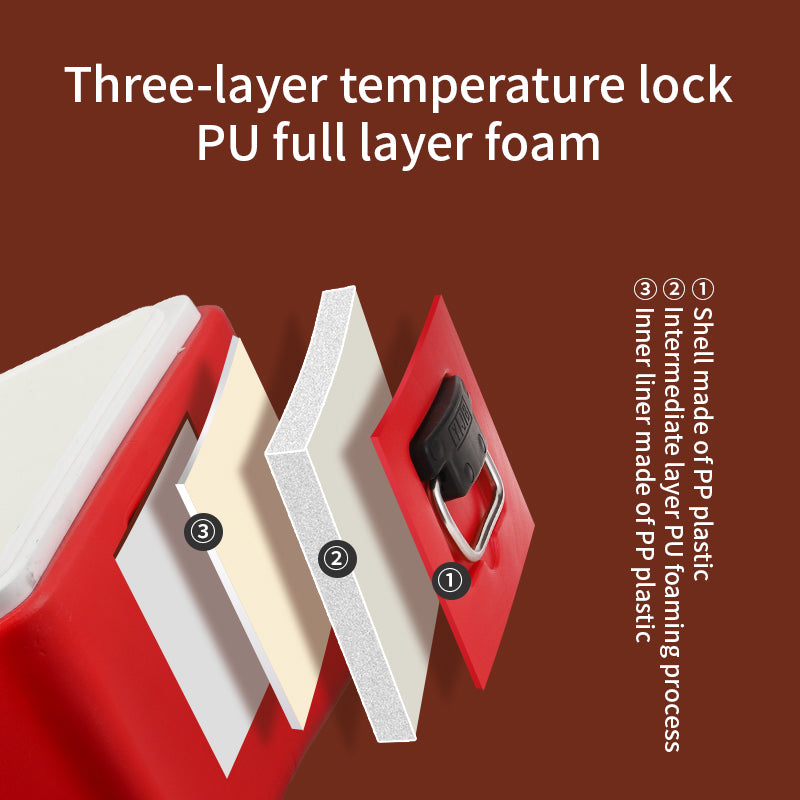 Yurtrain Outdoor Large Capacity Stainless Steel Insulated Barrel Food Warmer Food Storage and Container