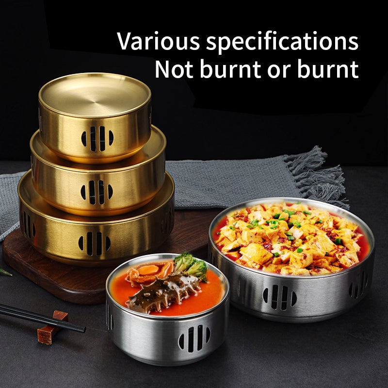 Yurtrain Korean Style Stainless Steel Commercial Barbecue Insulation Furnace, Alcohol Furnace, Commercial Dry Pot Heating Oven